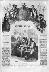 Una taberna, ilustración de 